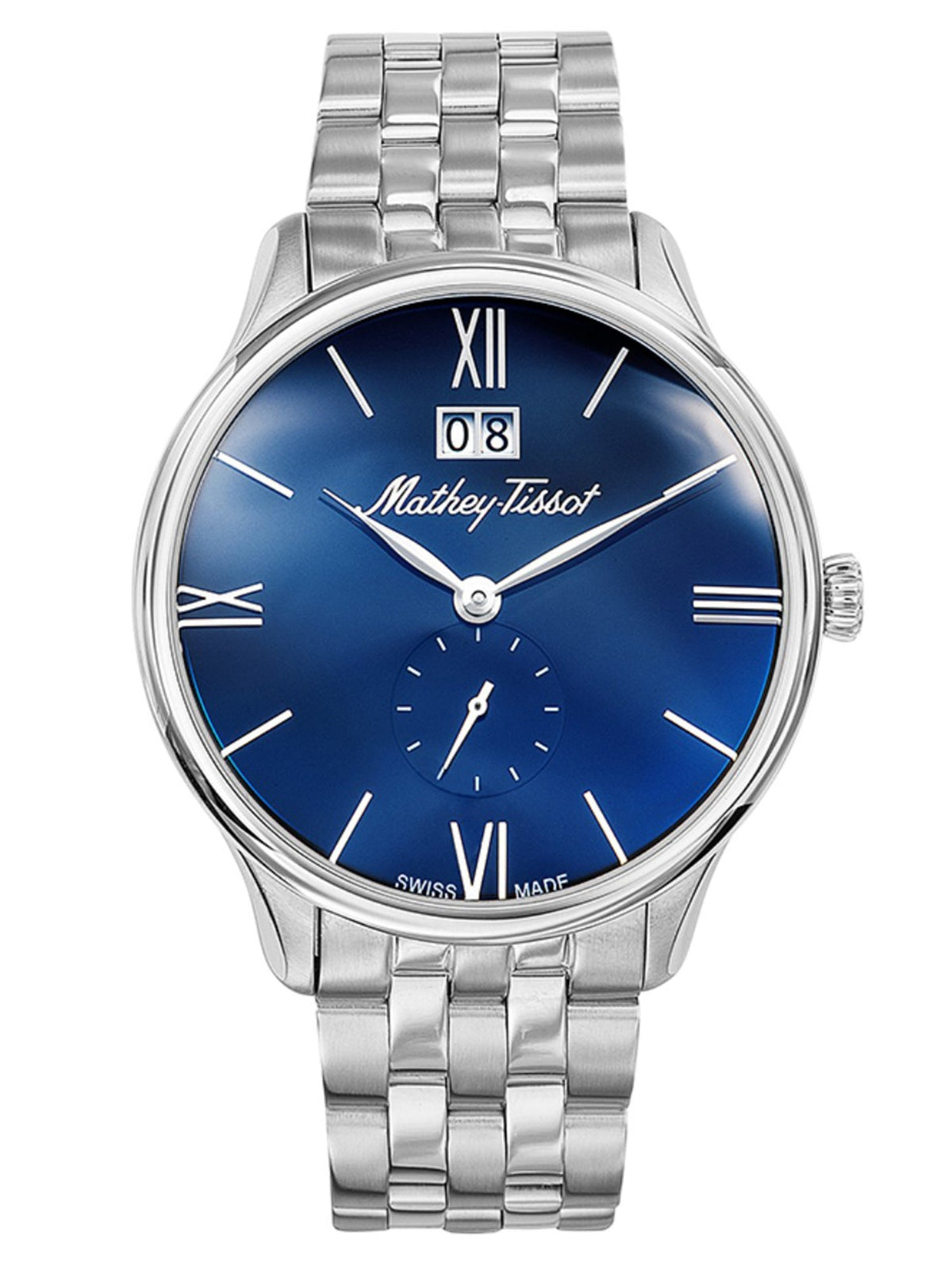 Mathey-Tissot Analog Blue Dial Men&