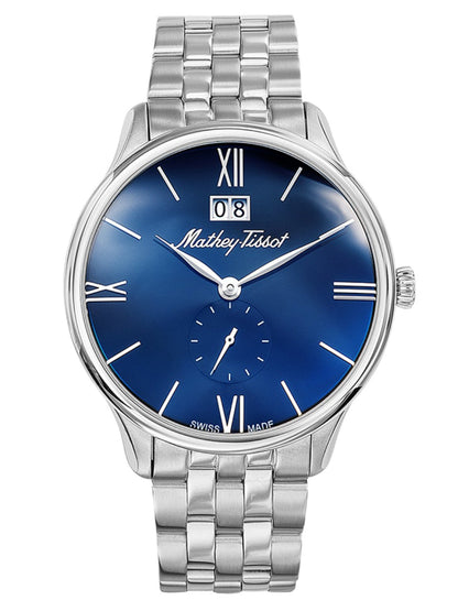 Mathey-Tissot Analog Blue Dial Men&