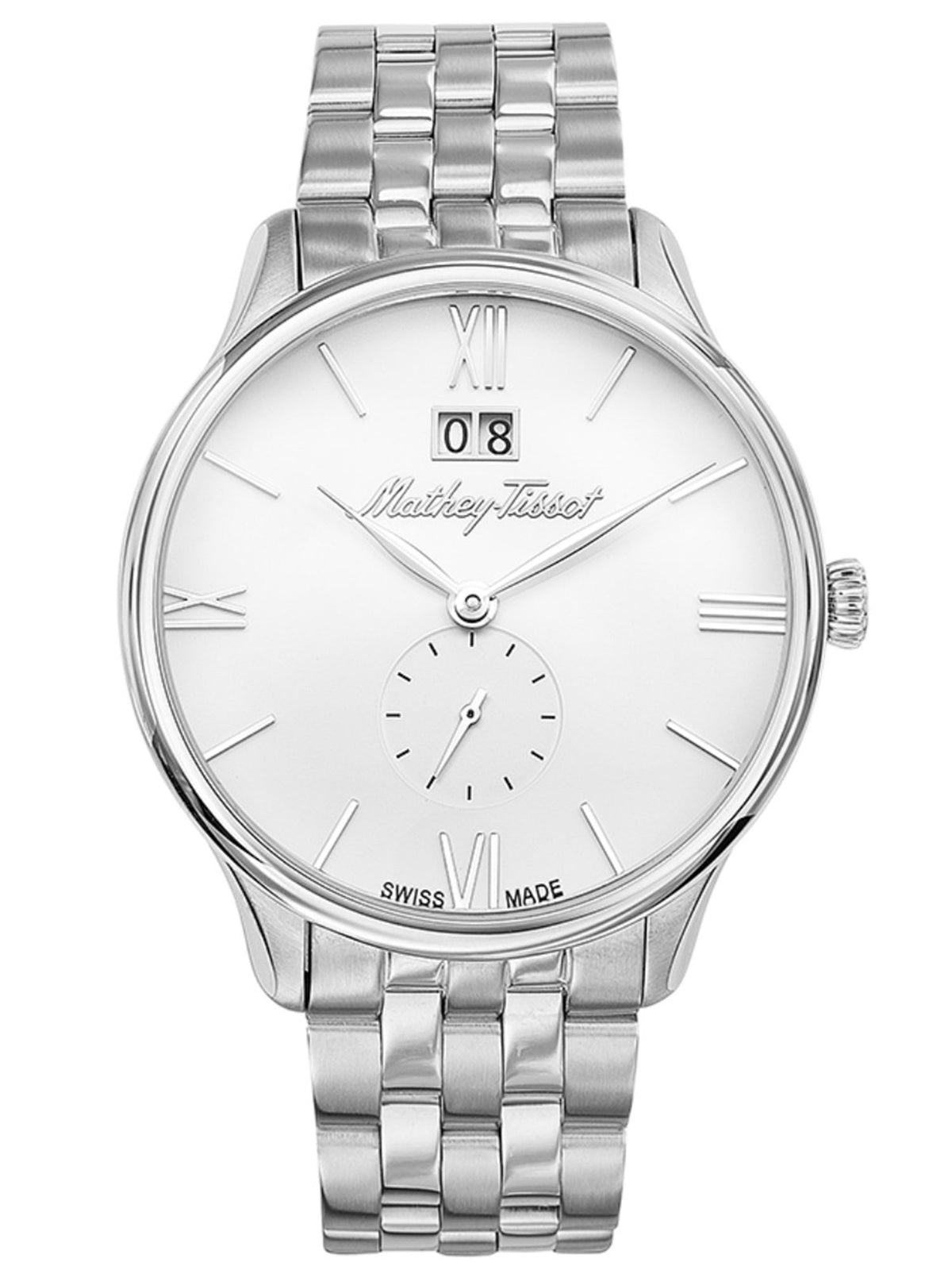 Mathey-Tissot Analog Silver Dial Men&