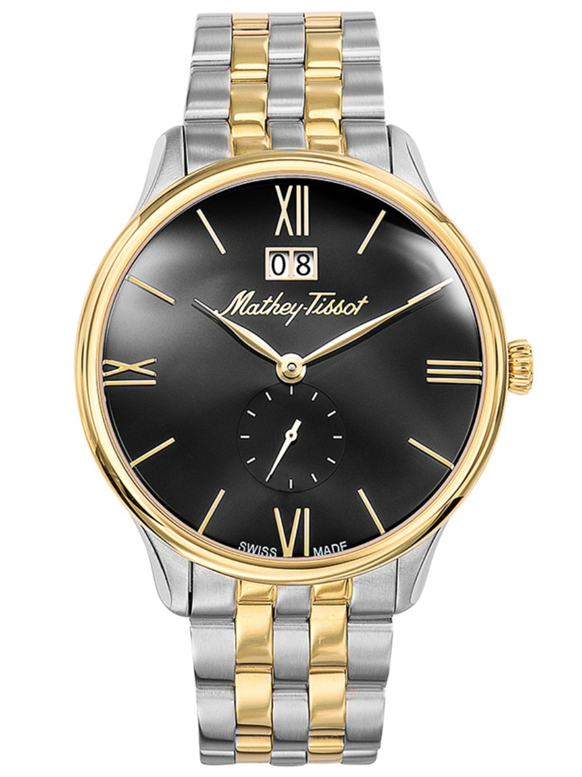 Mathey-Tissot Analog Black Dial Men&