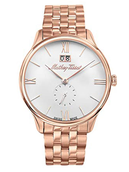 Mathey-Tissot Analog White Dial Men&