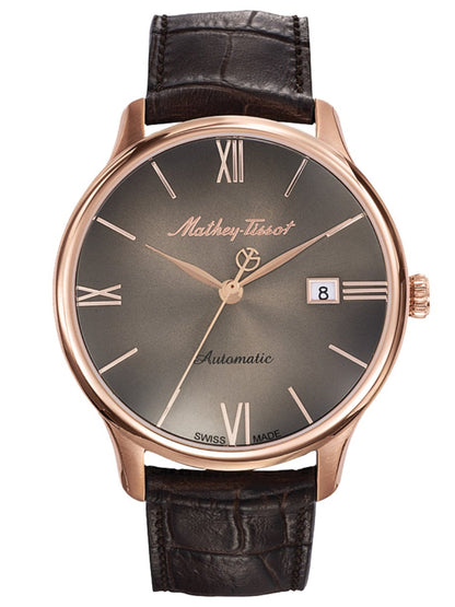 Mathey-Tissot Analog Brown Dial Men&