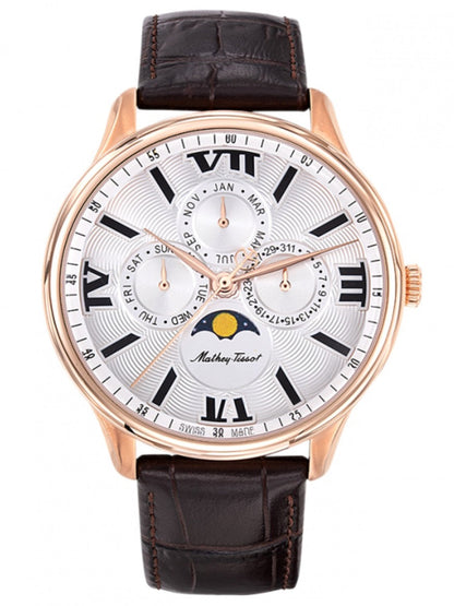 Mathey-Tissot Analog White Dial Men&