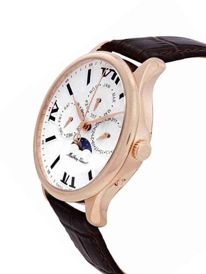 Mathey-Tissot Swiss Made Analog White Dial Gents Watch-H7021PN_N_A