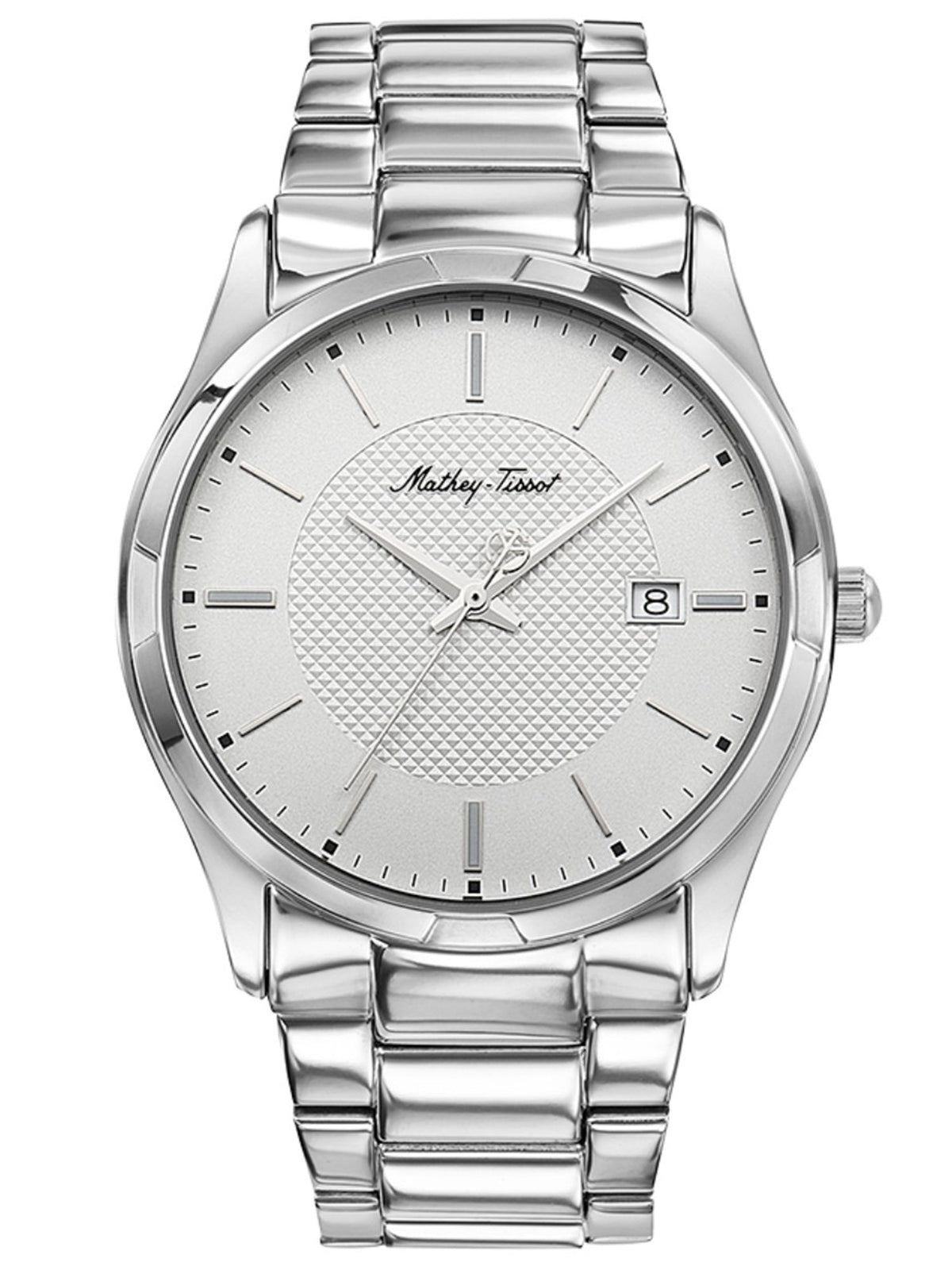 Mathey-Tissot Analog White Dial Men&