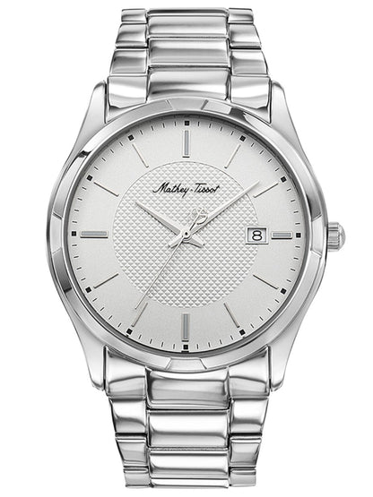 Mathey-Tissot Analog White Dial Men&