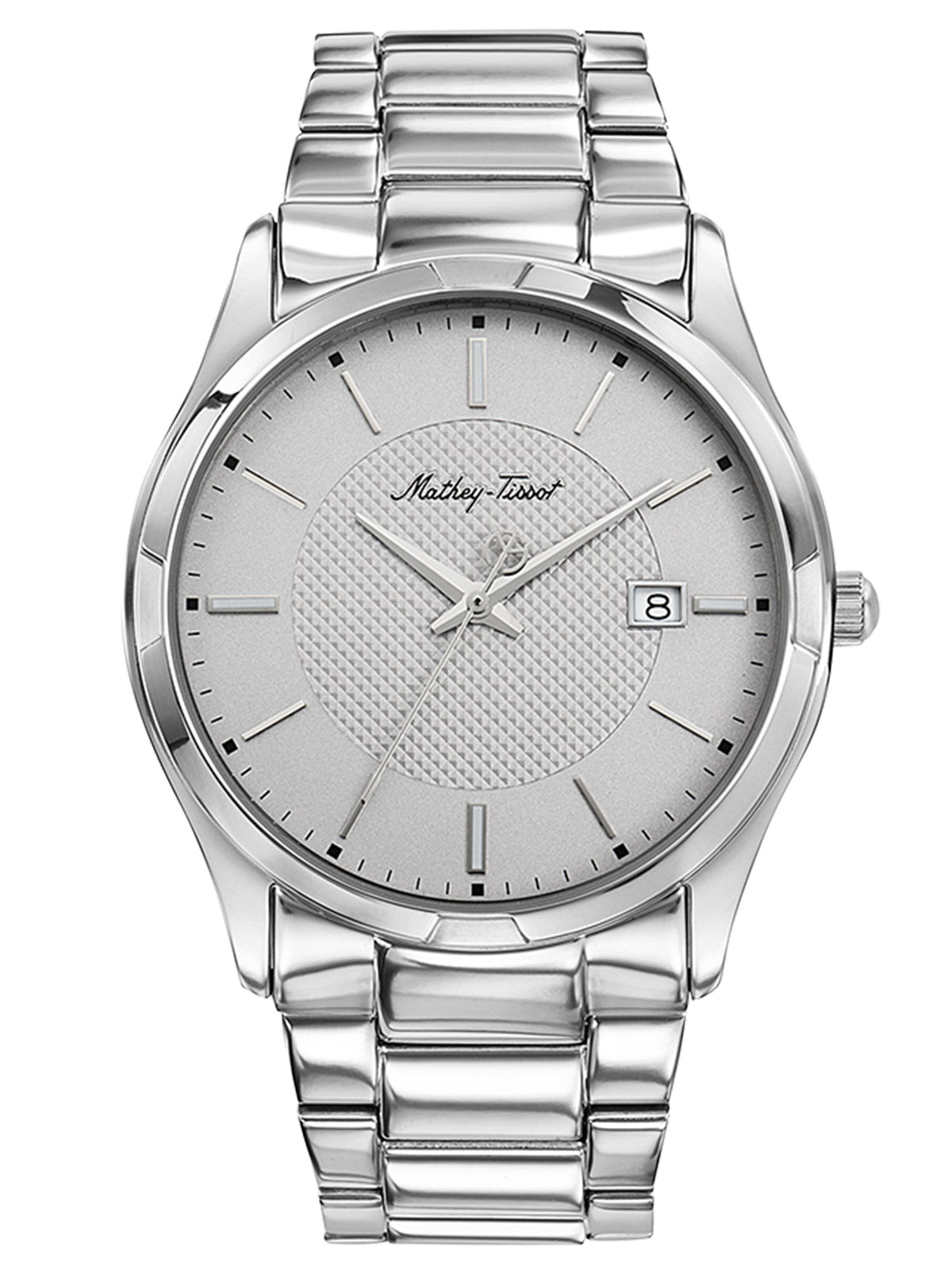 Mathey-Tissot Analog White Dial Men&