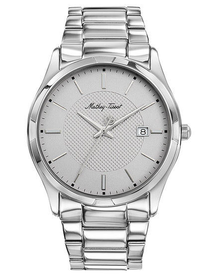 Mathey-Tissot Analog White Dial Men&