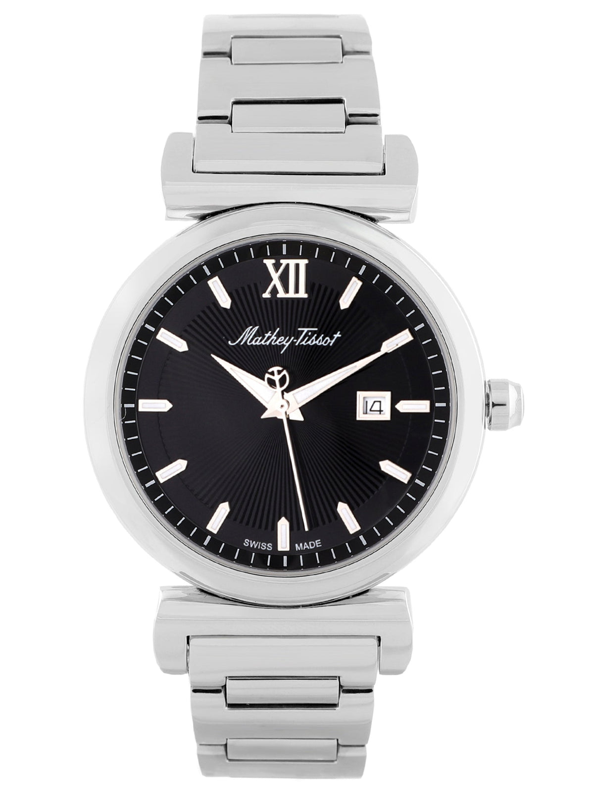 Mathey-Tissot Analog Black Dial Men&