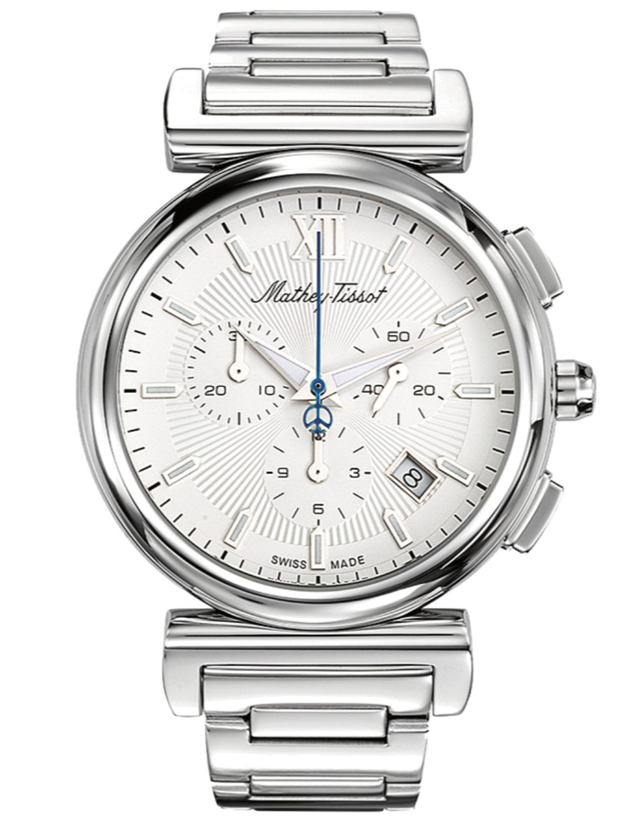 Mathey-Tissot Analog White Dial Men&