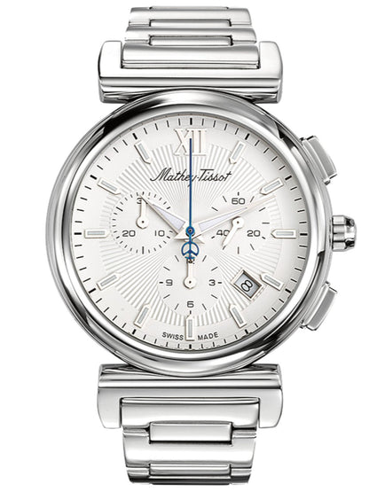 Mathey-Tissot Analog White Dial Men&