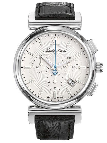 Mathey-Tissot Analog White Dial Men&