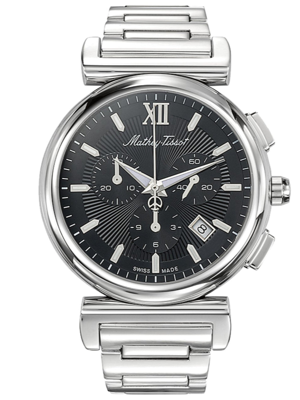 Mathey-Tissot Analog Black Dial Men&