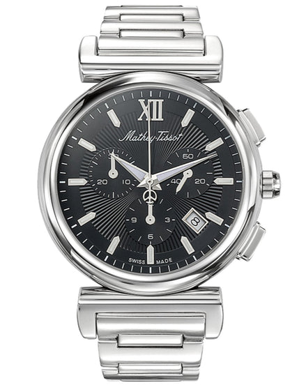 Mathey-Tissot Analog Black Dial Men&