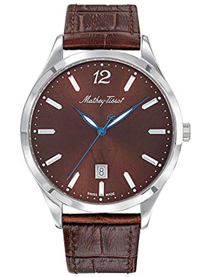 Mathey-Tissot Analog Brown Dial Men&