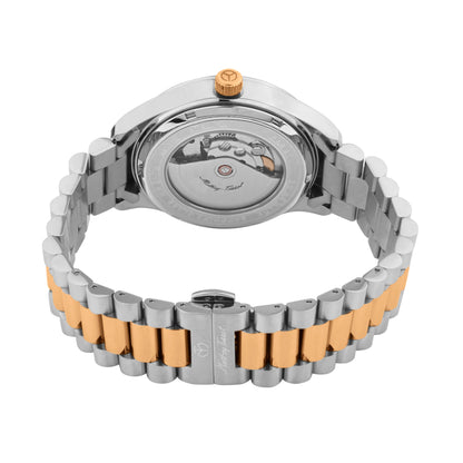 Mathey-Tissot Swiss Made Urban Power Reserve Quartz Grey Dial Analog Watch For Gents - H411ATPRRS