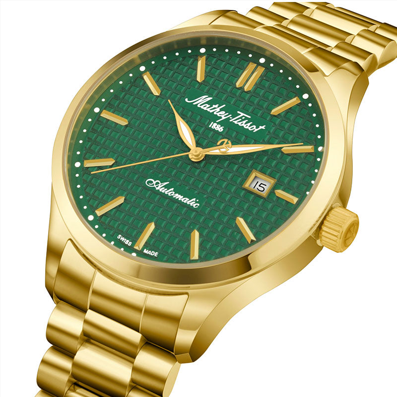 Mathey Tissot Men Analogue Bracelet Style Watch - H411ATPV