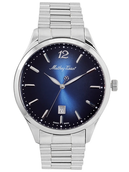 Mathey-Tissot Analog Blue Dial Men&