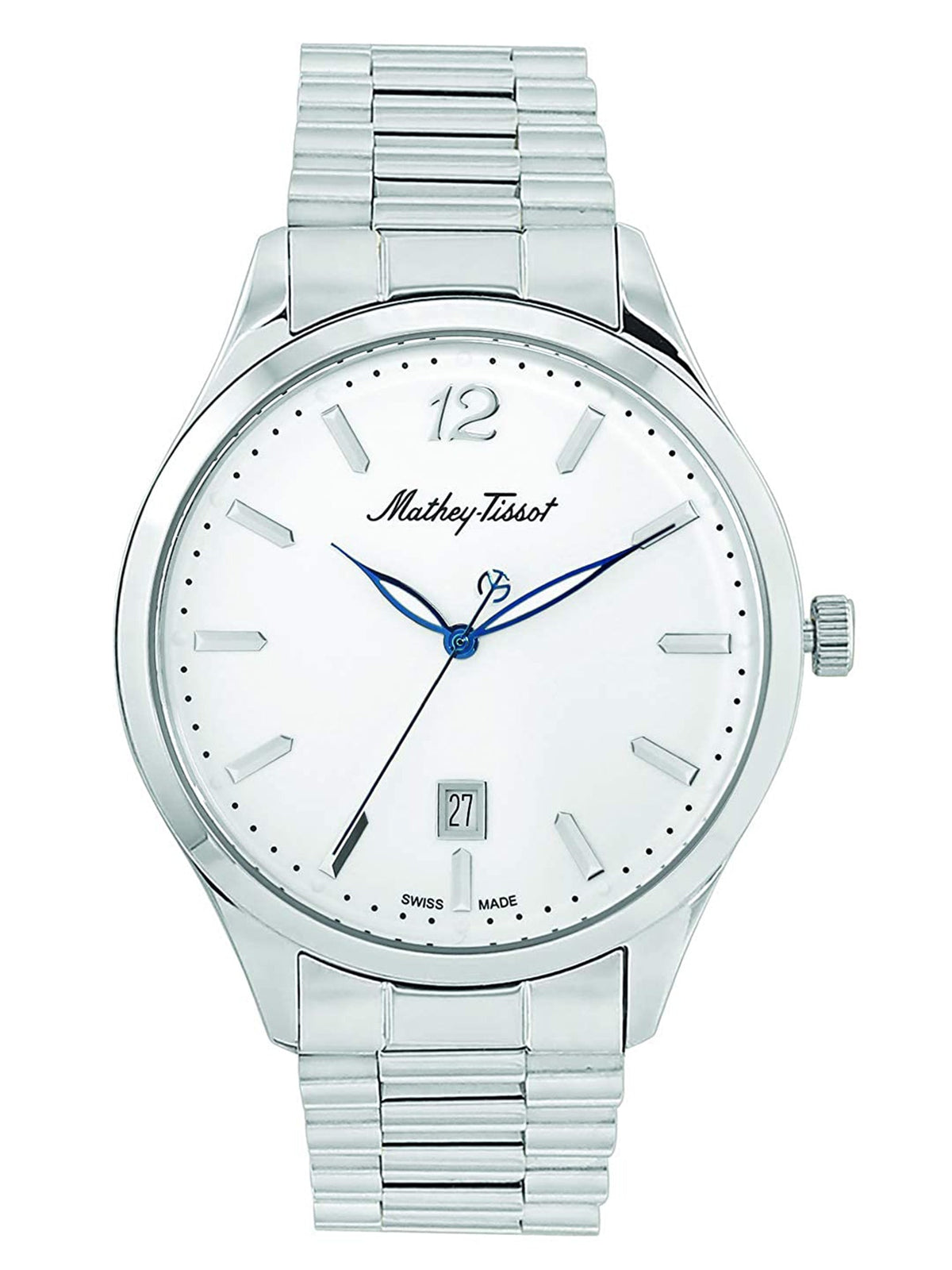 Mathey Tissot Analog White Dial Men&