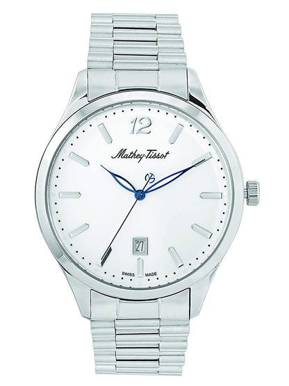 Mathey Tissot Analog White Dial Men&