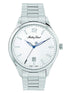 Mathey Tissot Analog White Dial Men&