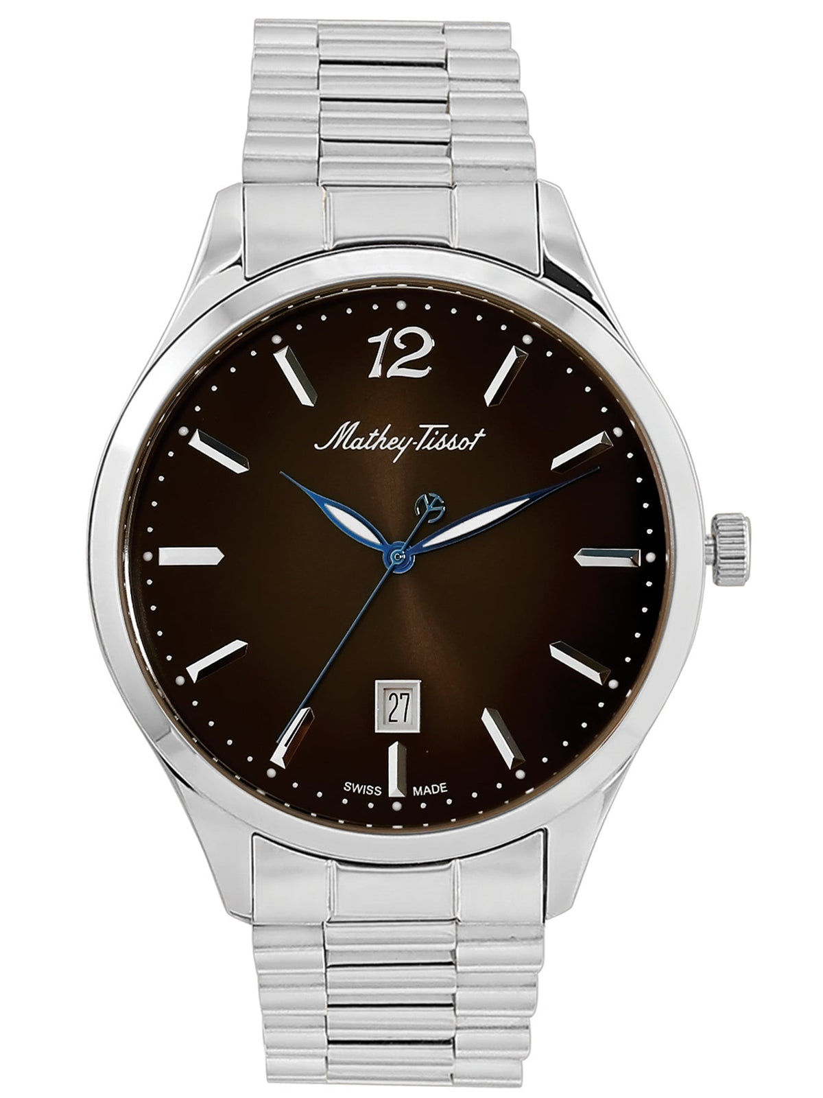 Mathey Tissot Analog Black Dial Men&