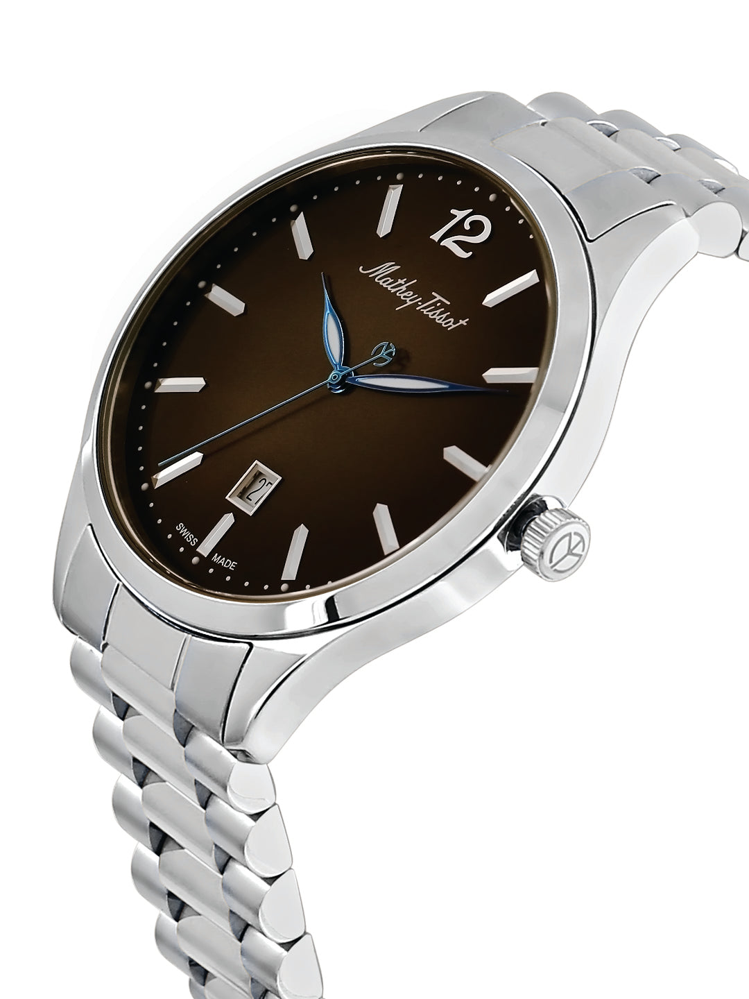 Mathey Tissot Analog Black Dial Gents Watch-H411MAN