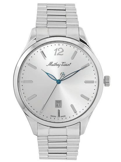 Mathey-Tissot Analog Silver Dial Men&