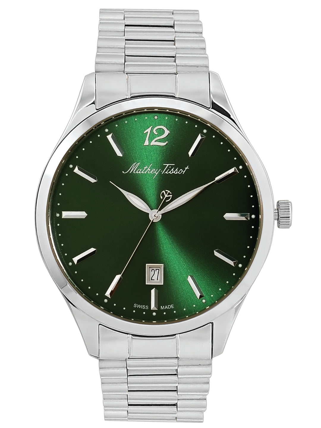 Mathey Tissot Analog Green Dial Men&