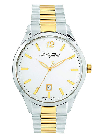 Mathey Tissot Analog White Dial Men&