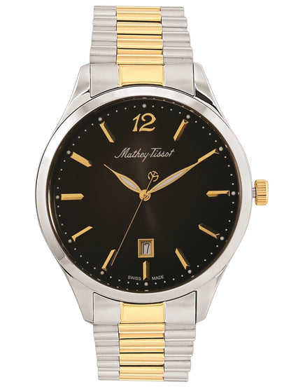 Mathey Tissot Analog Black Dial Men&