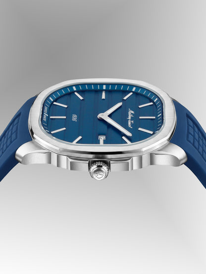 Mathey-Tissot Swiss Made Quartz Blue Dial Analog Watch For -Gents H413ALBU