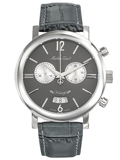 Mathey-Tissot Analog Grey Dial Men&