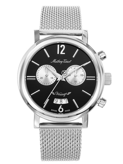 Mathey-Tissot Analog Black Dial Men&