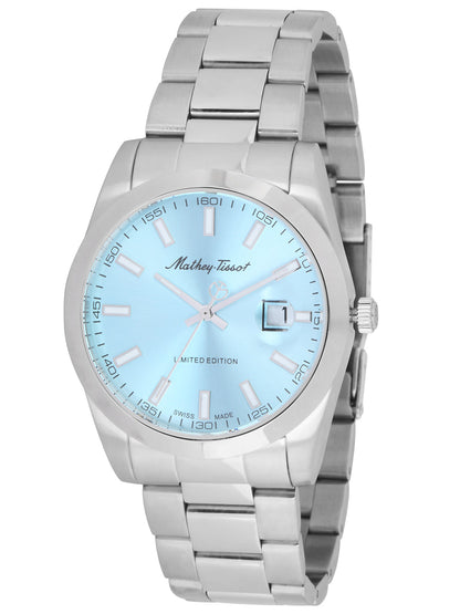 Mathey-Tissot Swiss Made Blue Dial Limited Edition Analog Watch for Men - H451BU
