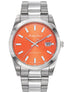 Mathey-Tissot Orange Dial Limited Edition Analog Watch for Men - H451O