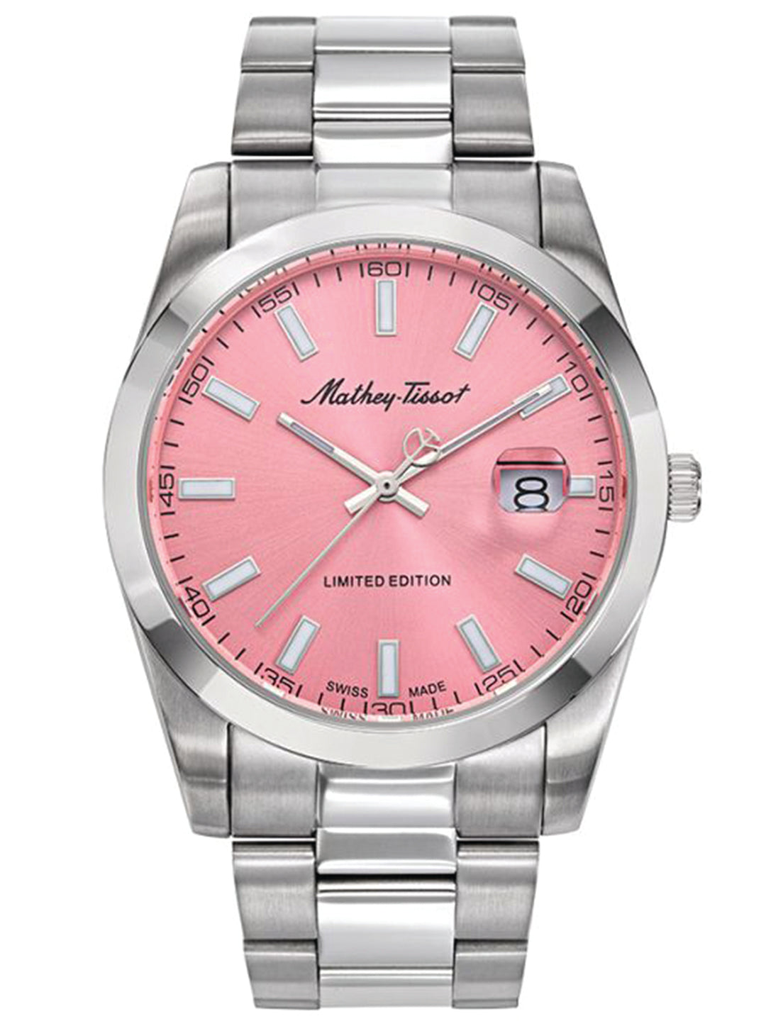Mathey-Tissot Pink Dial Limited Edition Analog Watch for Men - H451PK
