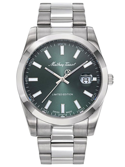 Mathey-Tissot Green Dial Limited Edition Analog Watch for Men - H451VE