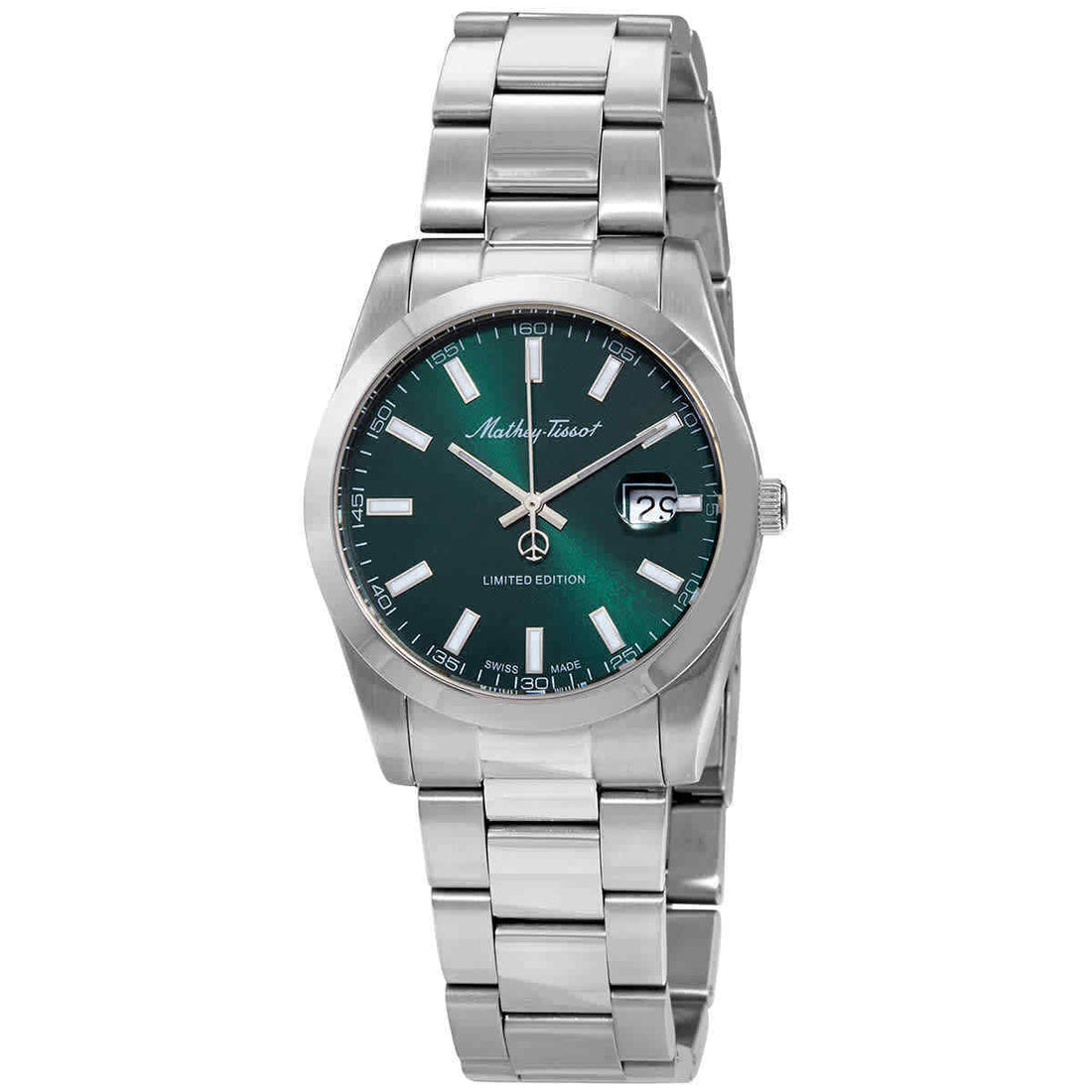 Mathey-Tissot Swiss Made Green Dial Limited Edition Analog Watch for Gents - H451VE