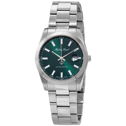 Mathey-Tissot Swiss Made Green Dial Limited Edition Analog Watch for Gents - H451VE