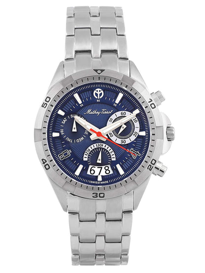 Mathey-Tissot Analog Blue Dial Men&