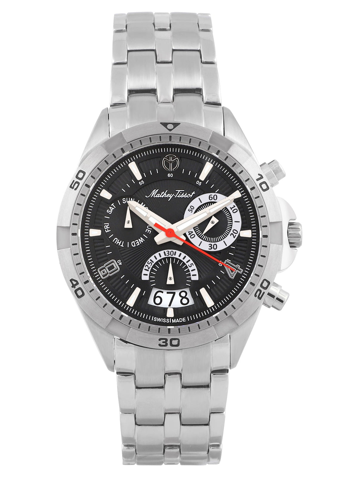 Mathey-Tissot Analog Black Dial Men&