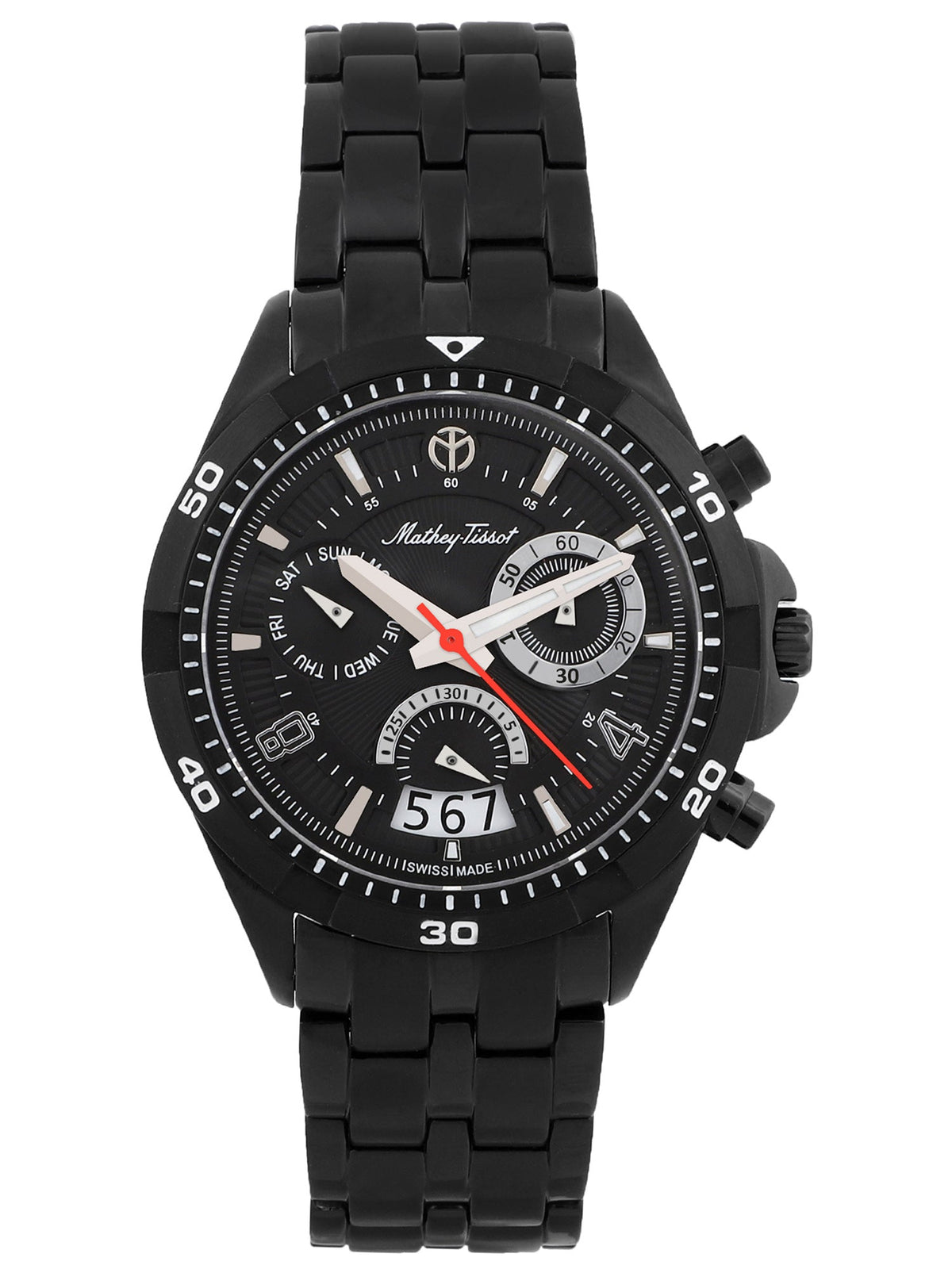 Mathey-Tissot Analog Black Dial Men&