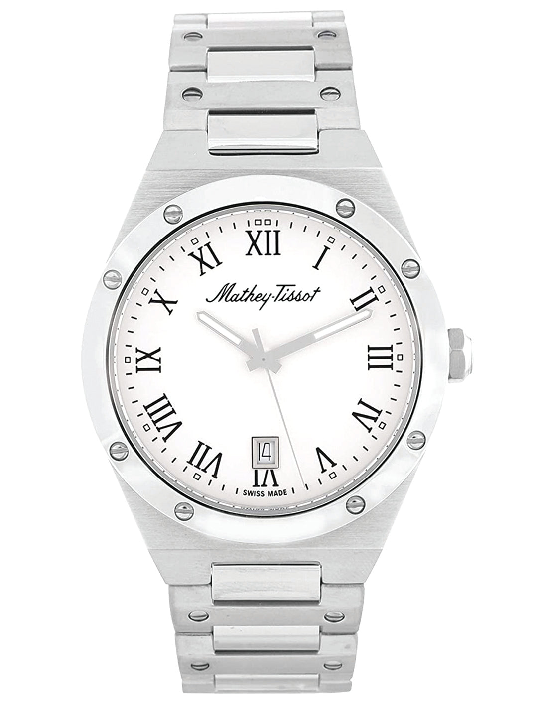 Mathey-Tissot Analog White Dial Men&