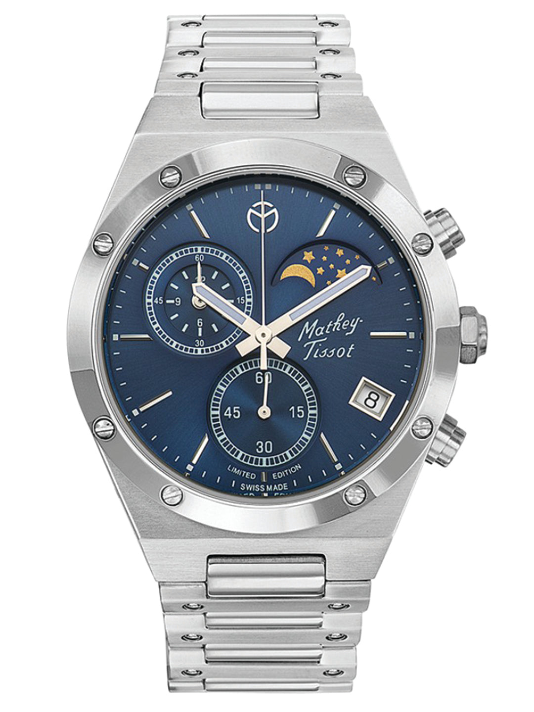Mathey-Tissot Analog Blue Dial Men's Watch-H680CHABU