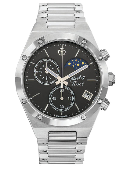 Mathey-Tissot Analog Black Dial Men&