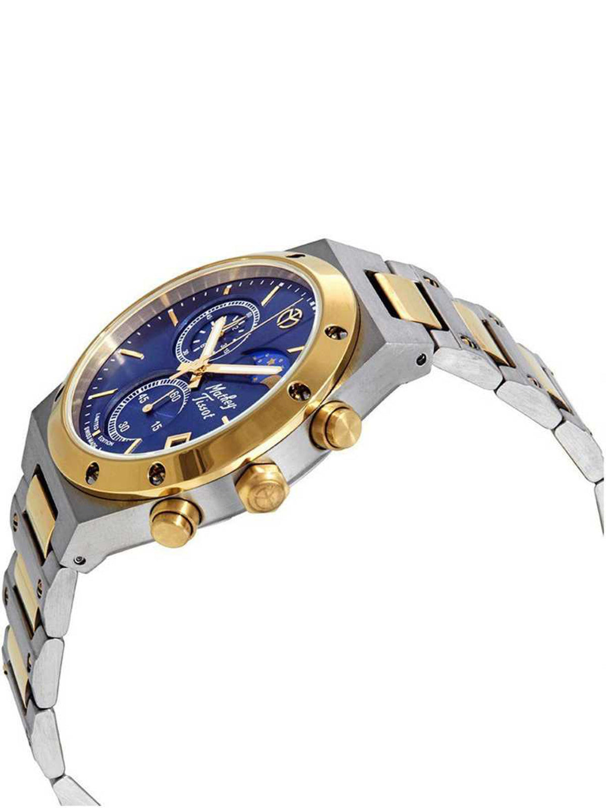 Mathey-Tissot Swiss Made Analog Blue Dial Gents Watch-H680CHBBU