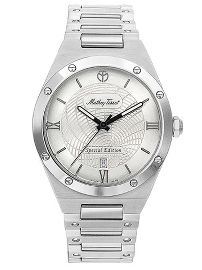 Mathey-Tissot Analog Silver Dial Men&
