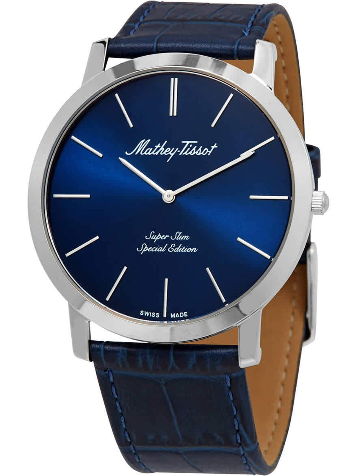 Mathey-Tissot Analog Blue Dial Men&
