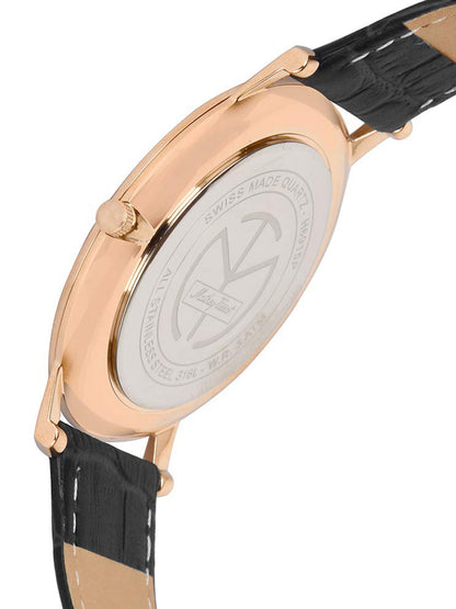 Mathey-Tissot Analog Black Dial Men&